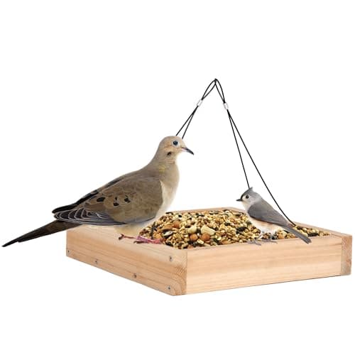 Wild Wings Cedar Hanging Tray Feeder (WWCF23)
