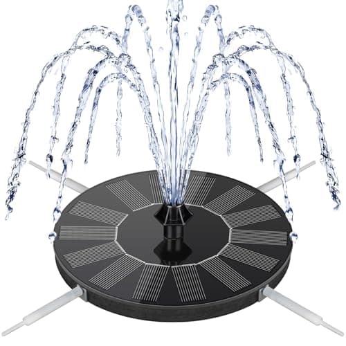 Mademax 1.4W Floating Solar Fountain Pump