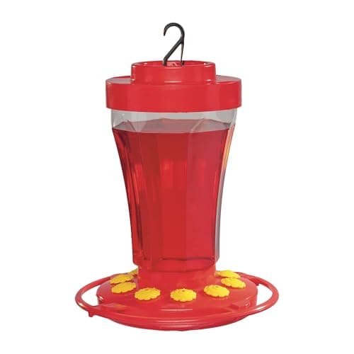 First Nature 32-Ounce Hummingbird Flower Feeder