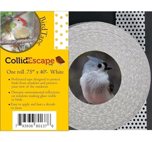 CollidEscape White BirdTape, 3/4" x 40'
